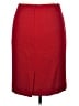 Classiques Entier Solid Red Formal Skirt Size 14 - photo 2