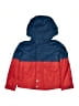 Perry Ellis 100% Polyester Color Block Red Windbreaker Size 5 - photo 1
