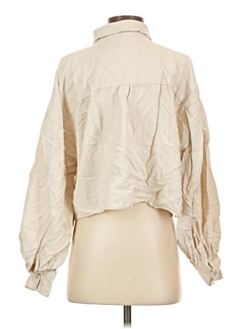 Topshop Long Sleeve Blouse (view 2)