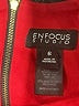 En Focus Studio Solid Red Cocktail Dress Size 6 - photo 7