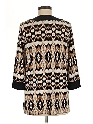 Jones New York Signature Long Sleeve Blouse (view 2)
