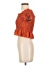 Live 4 Truth 100% Polyester Orange Short Sleeve Blouse Size S - photo 5