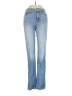 Guess Hearts Blue Jeans Size 24 waist - photo 1