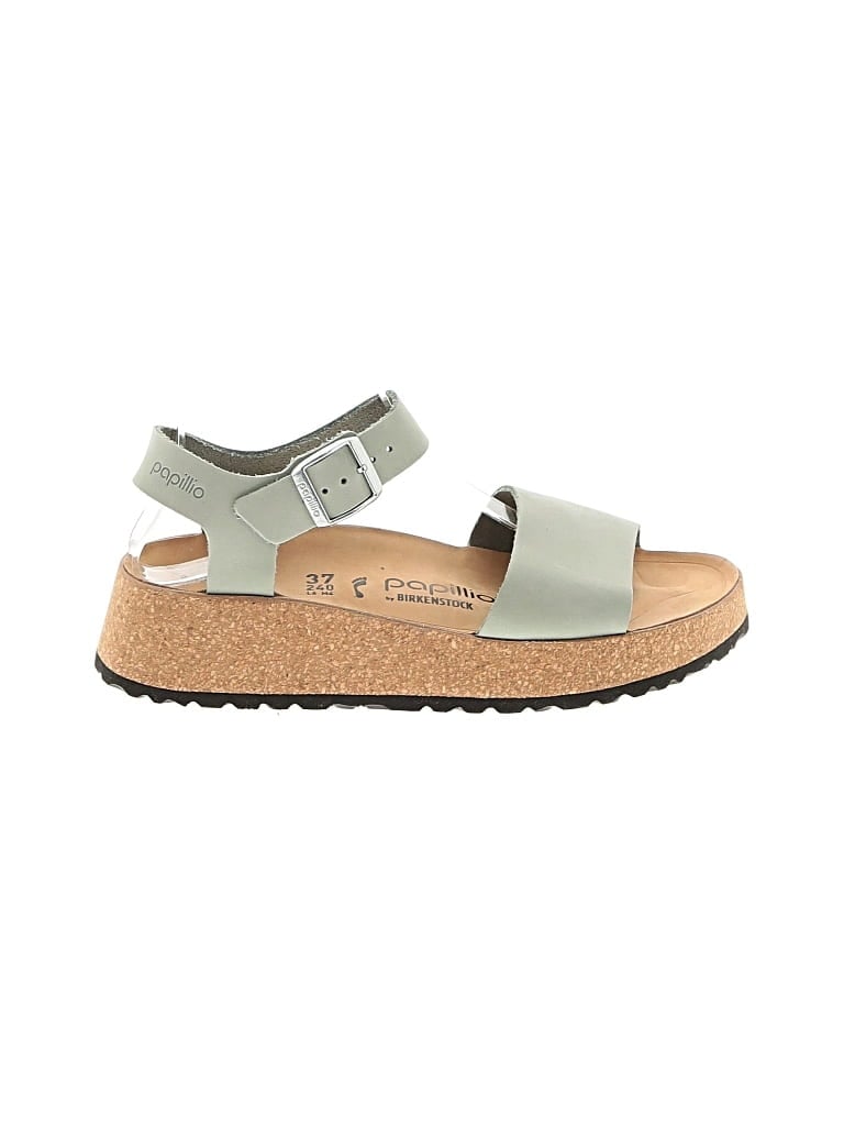 Pre-owned Papillio By Birkenstock Sandals In Green