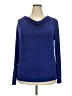 Jaclyn Smith Blue Long Sleeve T-Shirt Size XXL - photo 1
