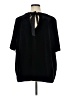 JunaRose 100% Polyester Black Short Sleeve Blouse Size XL - photo 2