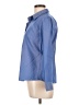 Lands' End 100% Cotton Blue Long Sleeve Button-Down Shirt Size 10 (petite) - photo 5