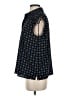 Vince Camuto Polka Dots Black Sleeveless Blouse Size S - photo 5
