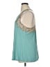 Soma Teal Sleeveless Top Size XL - photo 5