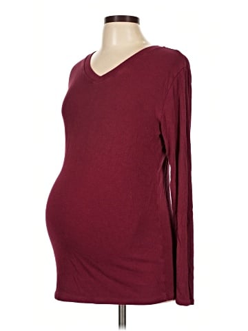 Emma's Expressions Maternity Long Sleeve Top (view 1)