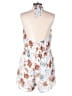 Angashion 100% Polyester Floral White Romper Size XL - photo 2