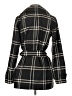 Lauren by Ralph Lauren 100% Polyester Plaid Black Coat Size S - photo 2