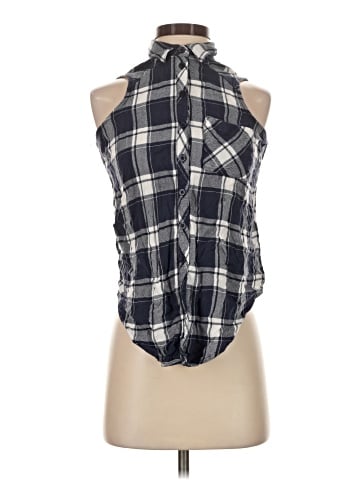 confess Sleeveless Button-Down Shirt (view 1)