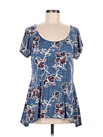 Brittany Black Short Sleeve Blouse (view 1)
