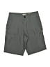 Urban Pipeline 100% Polyester Solid Gray Cargo Shorts Size 8 - photo 1