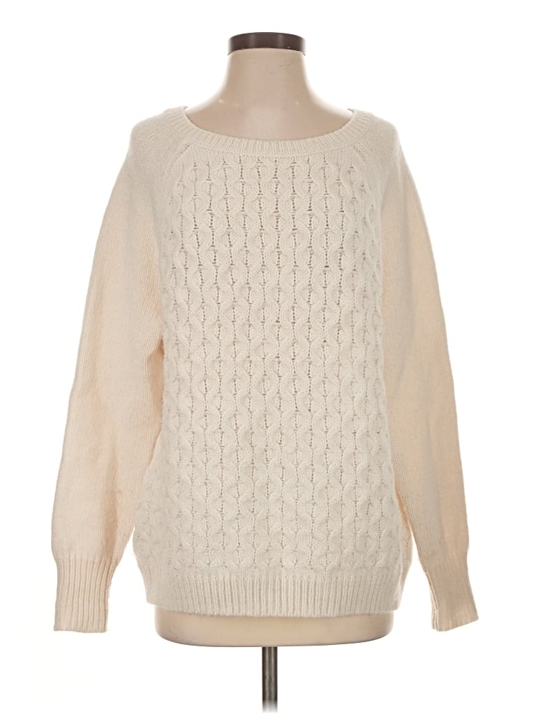 Pre-owned Gap Pullover Sweater In Ivory