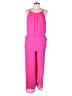 Tacera 100% Polyester Solid Pink Jumpsuit Size XL (petite) - photo 1
