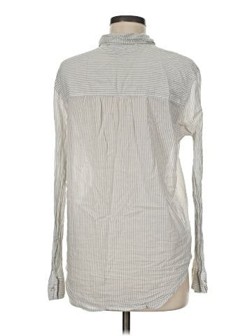 Aerie Long Sleeve Button-Down Shirt (view 2)