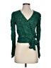 Parker Green Long Sleeve Blouse Size XS - photo 1