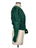 Parker Green Long Sleeve Blouse Size XS - photo 4