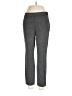 White House Black Market Chevron-herringbone Gray Active Pants Size 10 - photo 1