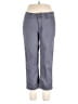Jag Solid Gray Casual Pants Size 14 - photo 1
