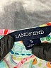 Lands' End 100% Baumwolle Paisley Yellow Dress Size 5 - photo 3