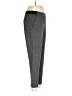 White House Black Market Chevron-herringbone Gray Active Pants Size 10 - photo 4