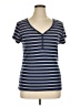 Old Navy Blue Short Sleeve Henley Size XL - photo 1