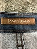 James Jeans Solid Blue Jeans Size 28 waist - photo 7