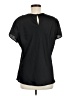 Express 100% Polyester Black Short Sleeve Top Size L - photo 2