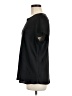Express 100% Polyester Black Short Sleeve Top Size L - photo 5