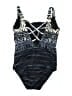 Longitude Print Blue One Piece Swimsuit Size 12 - photo 2