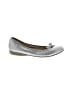 Assorted Brands Metallic Silver Flats Size 7 1/2 - photo 1
