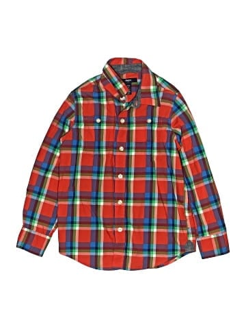 Gap Kids Outlet Long Sleeve Button-Down Shirt (view 1)