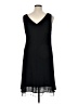 Jump Apparel 100% Polyester Solid Black Cocktail Dress Size 16 - photo 2