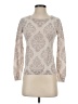 Old Navy 100% Cotton Paisley Ivory Pullover Sweater Size XS - photo 1