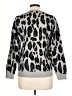 T Tahari Animal Print Gray Pullover Sweater Size M - photo 2
