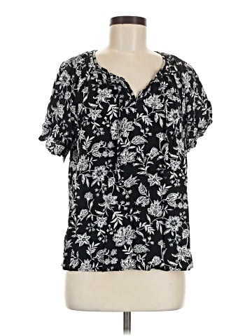 Liz Claiborne Career Short Sleeve Henley (view 1)