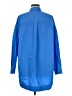 LMND 100% Cotton Blue Long Sleeve Polo Size M - photo 2