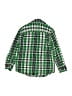 Tucker + Tate 100% Cotton Plaid Green Long Sleeve Button-Down Shirt Size 5 - photo 2