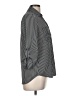 Iz Byer 100% Polyester Stripes Gray 3/4 Sleeve Blouse Size M - photo 4
