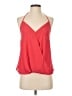 Eight Sixty 100% Polyester Red Sleeveless Blouse Size S - photo 1
