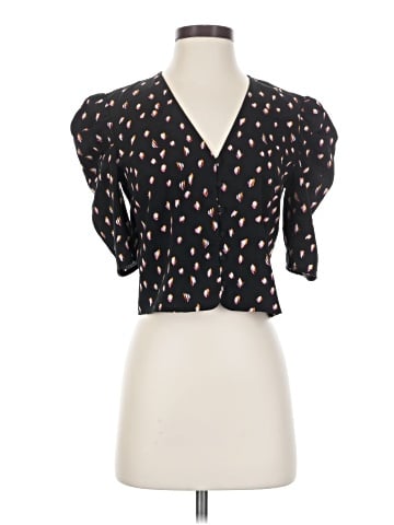 Free Press Short Sleeve Blouse (view 1)