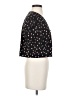 Free Press 100% Polyester Black Short Sleeve Blouse Size S - photo 4