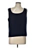 St. John Blue Sweater Vest Size L - photo 1