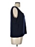 St. John Blue Sweater Vest Size L - photo 4