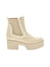 Nine West 100% Textile Paper Ivory Ankle Boots Size 7 1/2 - photo 1