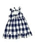 Blueberi Boulevard Checkered-gingham Blue Dress Size 2T - photo 2
