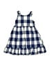 Blueberi Boulevard Checkered-gingham Blue Dress Size 2T - photo 1